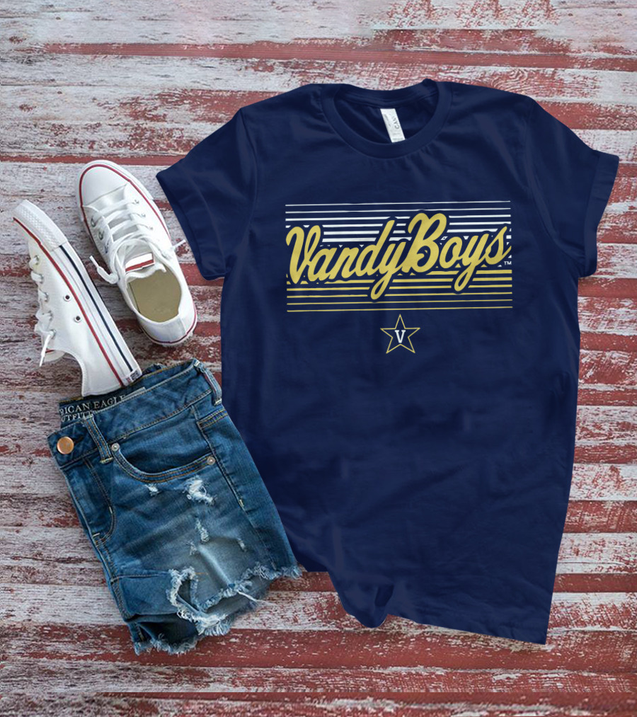VandyBoys Vanderbilt Baseball Vandy Star T-Shirt