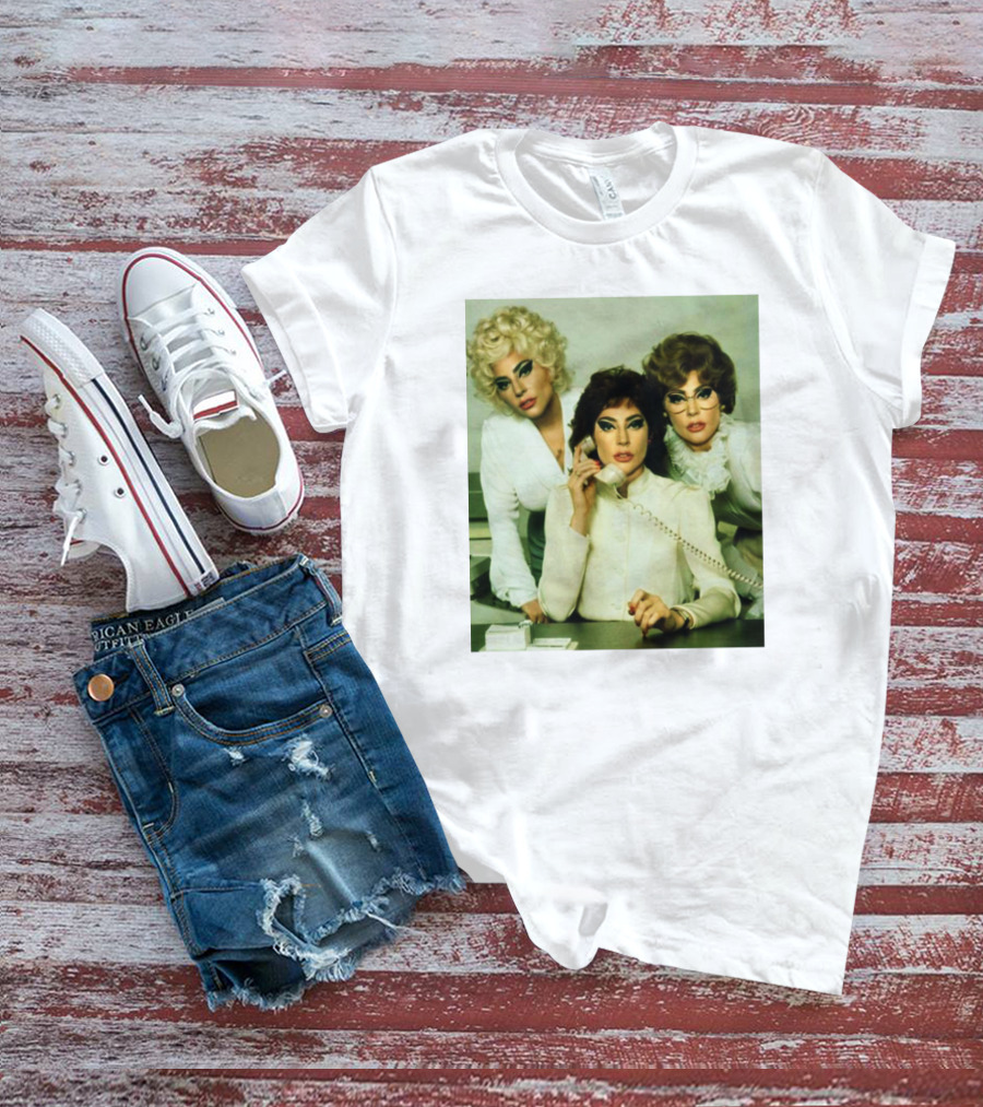 Gaga 9 To 5 Vintage Office Look T-Shirt