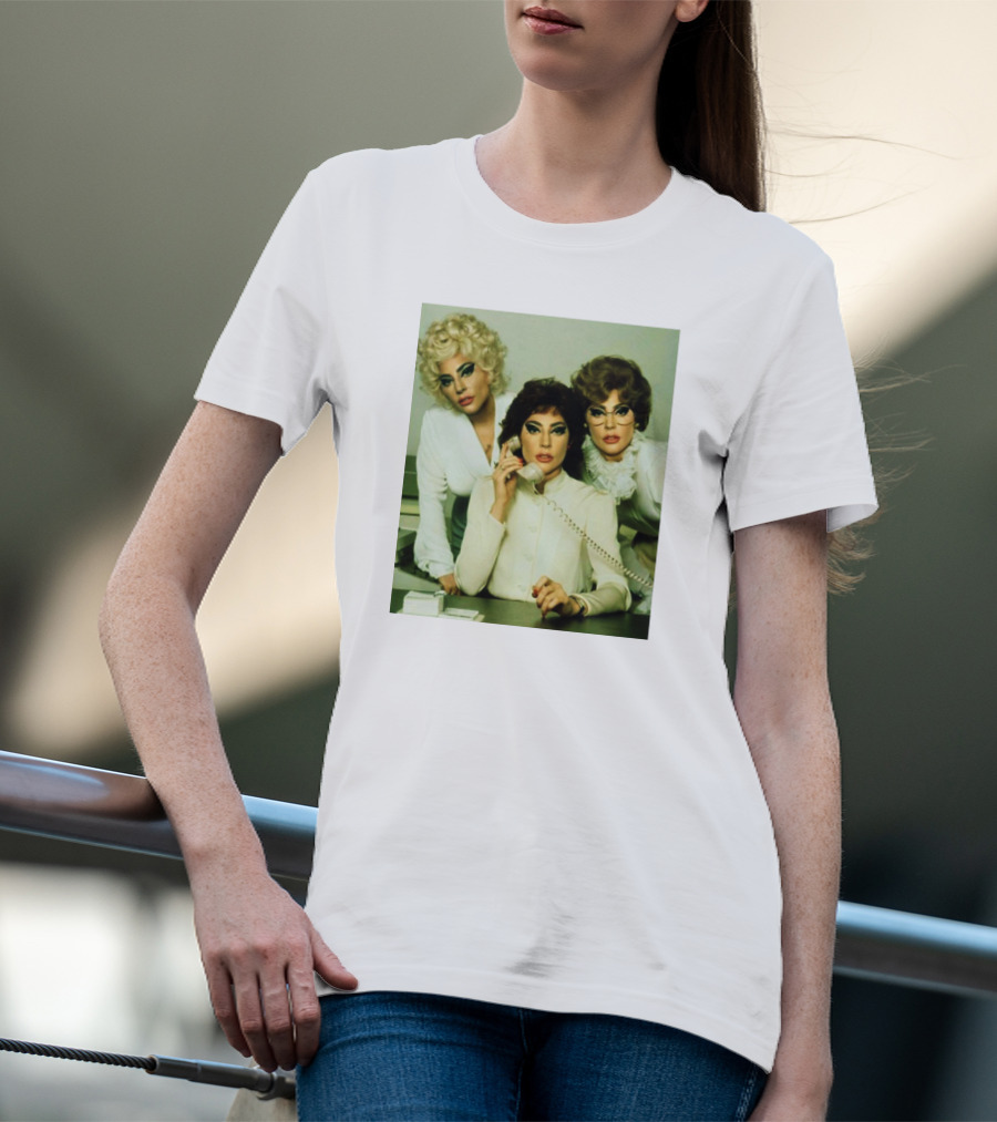 Gaga 9 To 5 Vintage Office Look T-Shirt