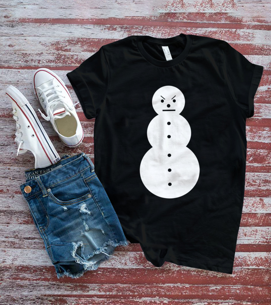 Young Jeezy Snowman Angry Simple T-Shirt