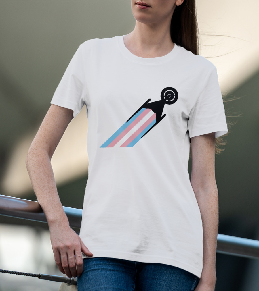 Star Trek Discovery GLAAD USS Transgender Pride Enterprise T-Shirt