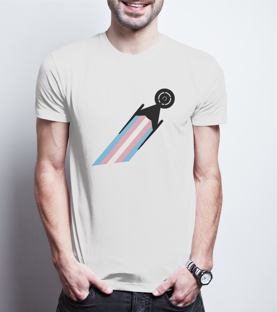Star Trek Discovery GLAAD USS Transgender Pride Enterprise T-Shirt