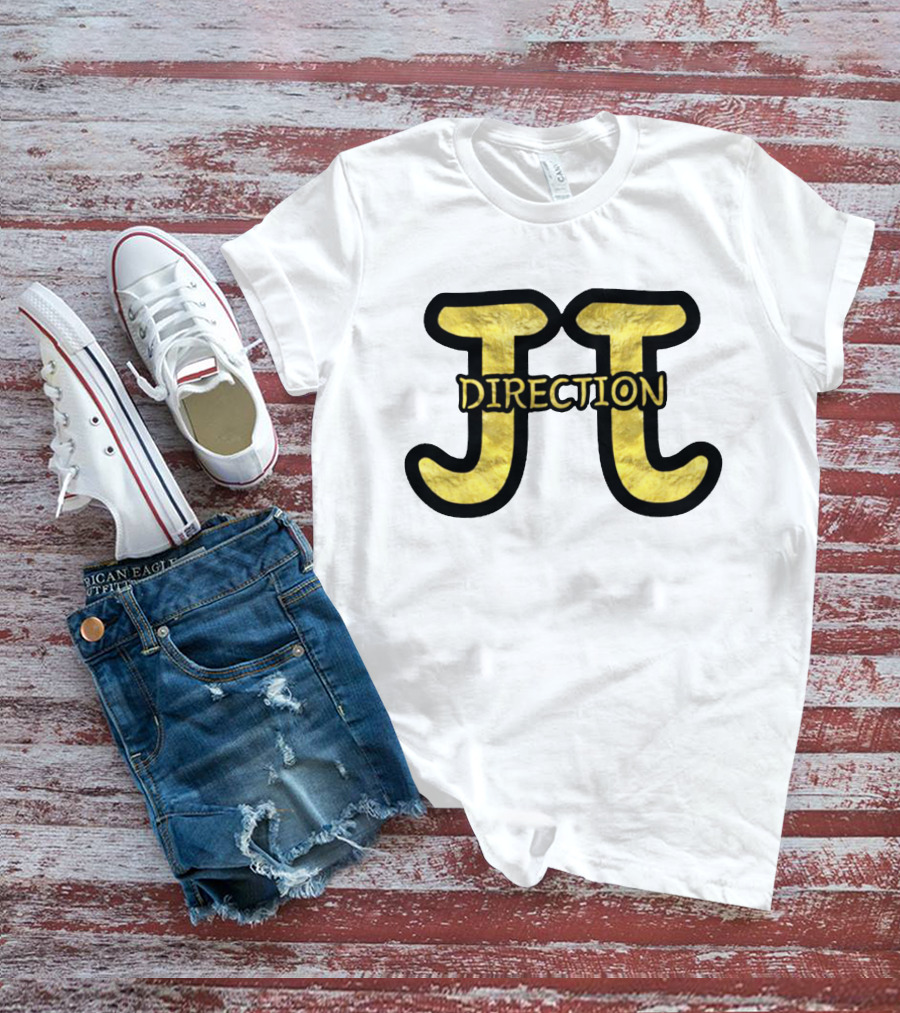 JJ Direction Light Gold Mirror T-Shirt