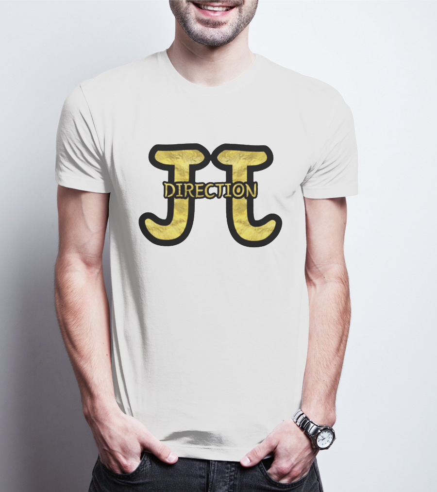 JJ Direction Light Gold Mirror T-Shirt