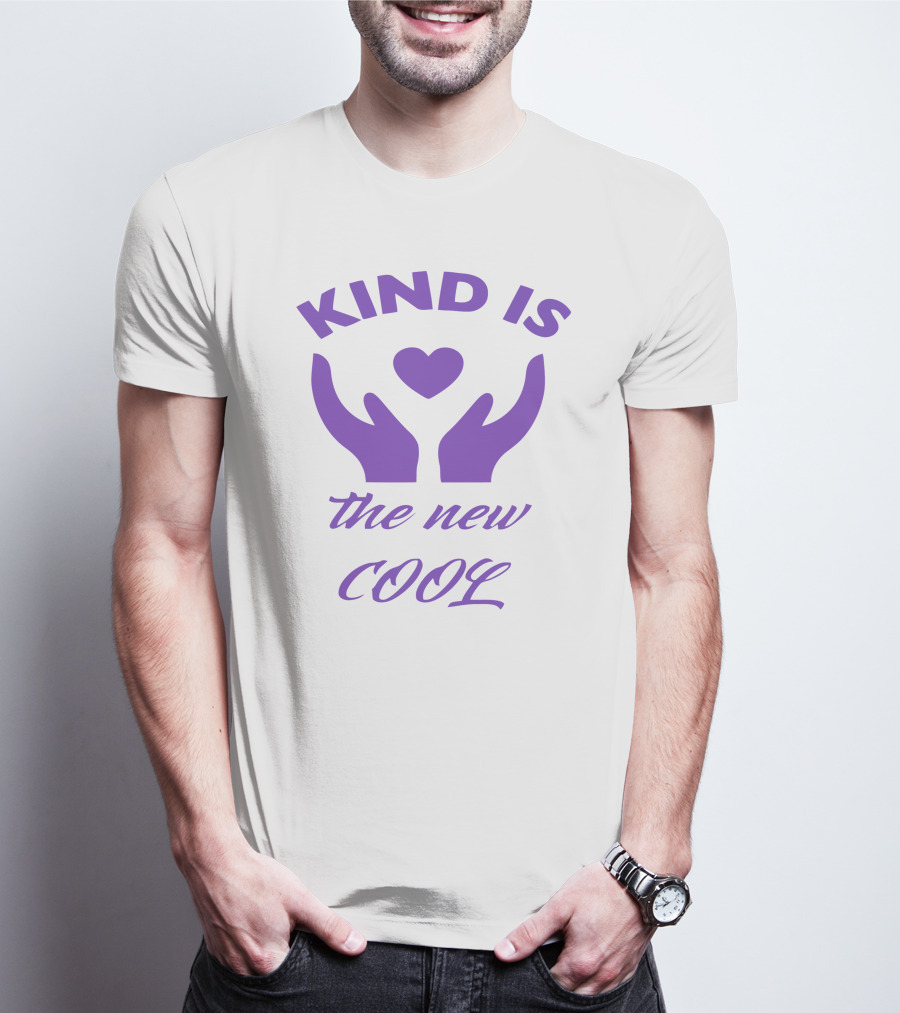 Kind Is The New Cool Hands Heart T-Shirt