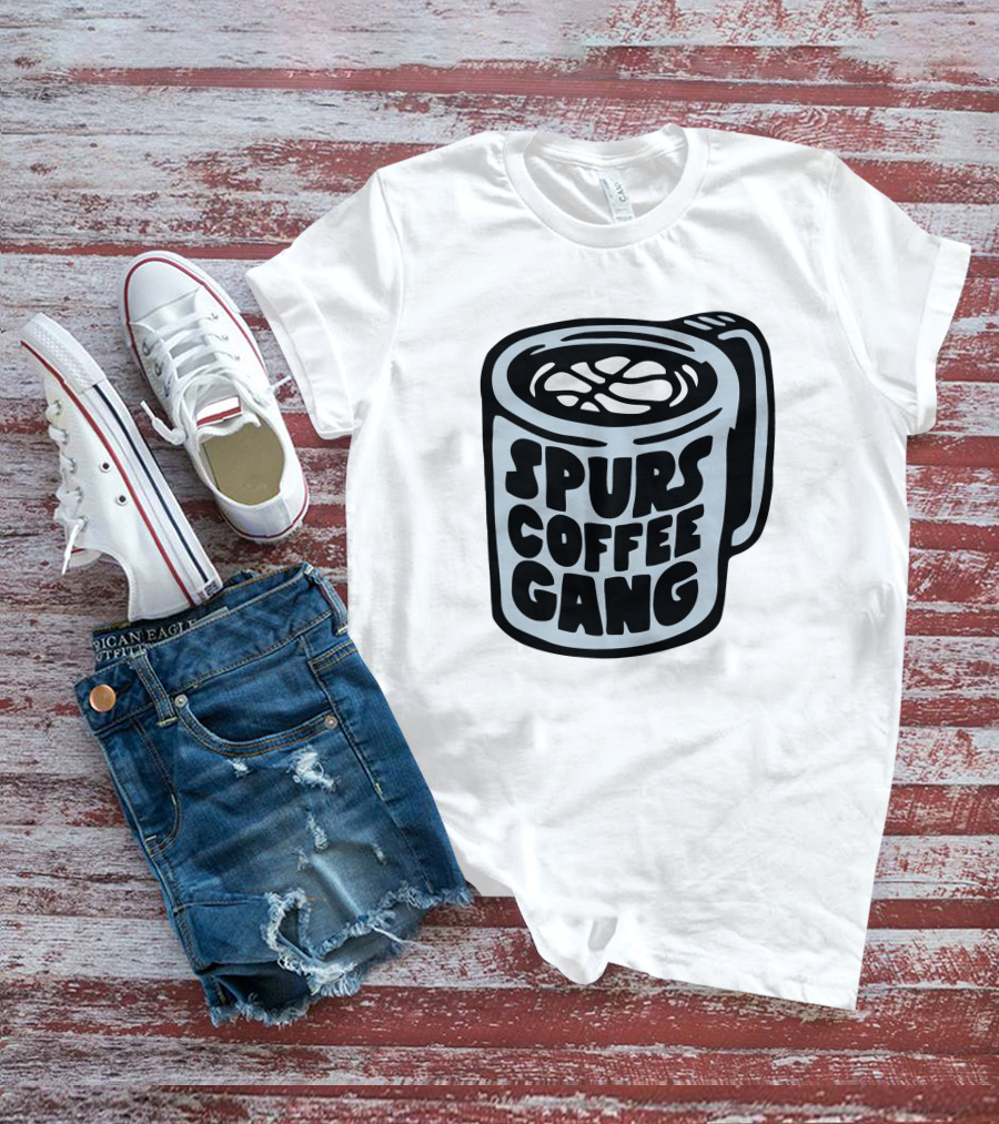 Spurs Coffee Gang Mug T-Shirt