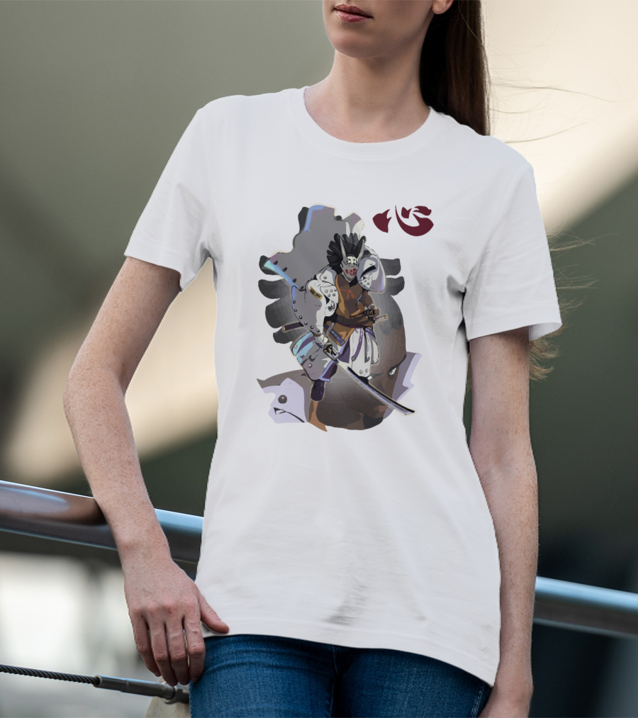 Nagoriyuki Samurai Warrior Guilty Gear Character T-Shirt