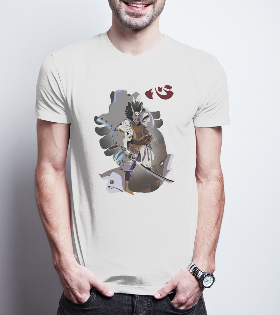 Nagoriyuki Samurai Warrior Guilty Gear Character T-Shirt