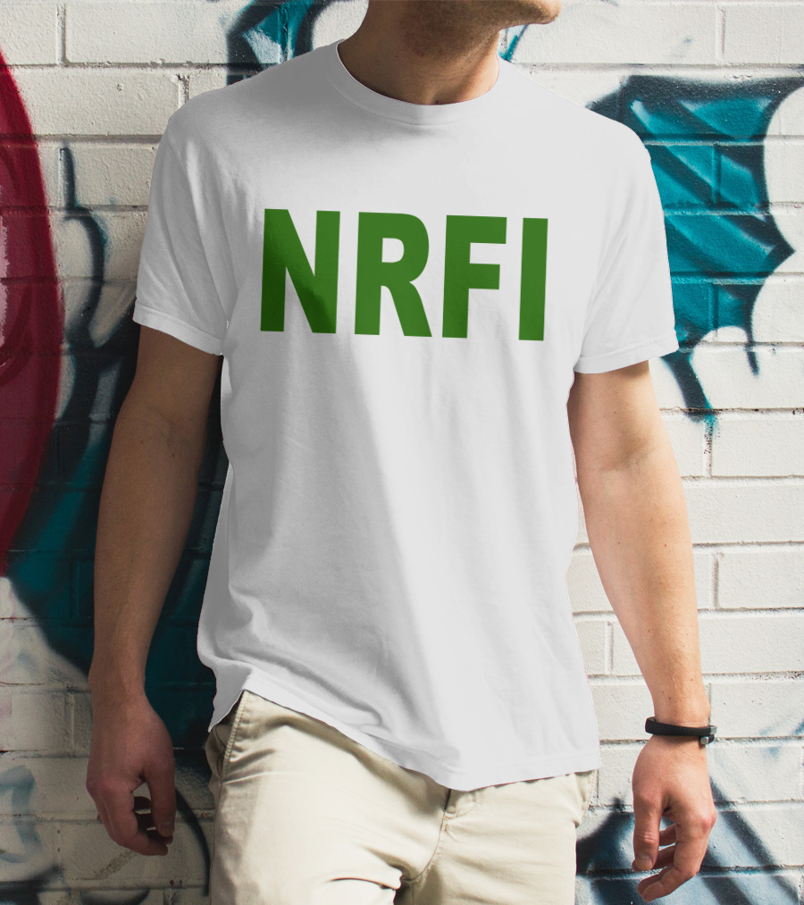 NRFI No Run First Inning Sports Betting Fan T-Shirt