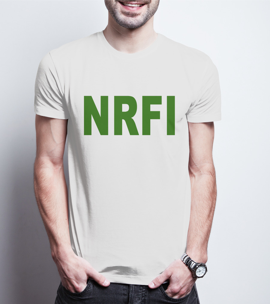 NRFI No Run First Inning Sports Betting Fan T-Shirt