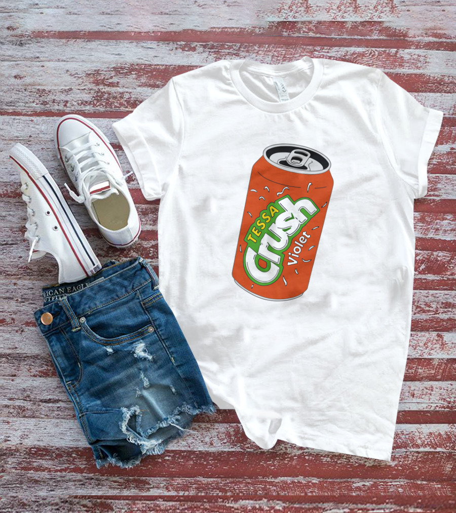 Tessa Violet Crush Soda Can T-Shirt