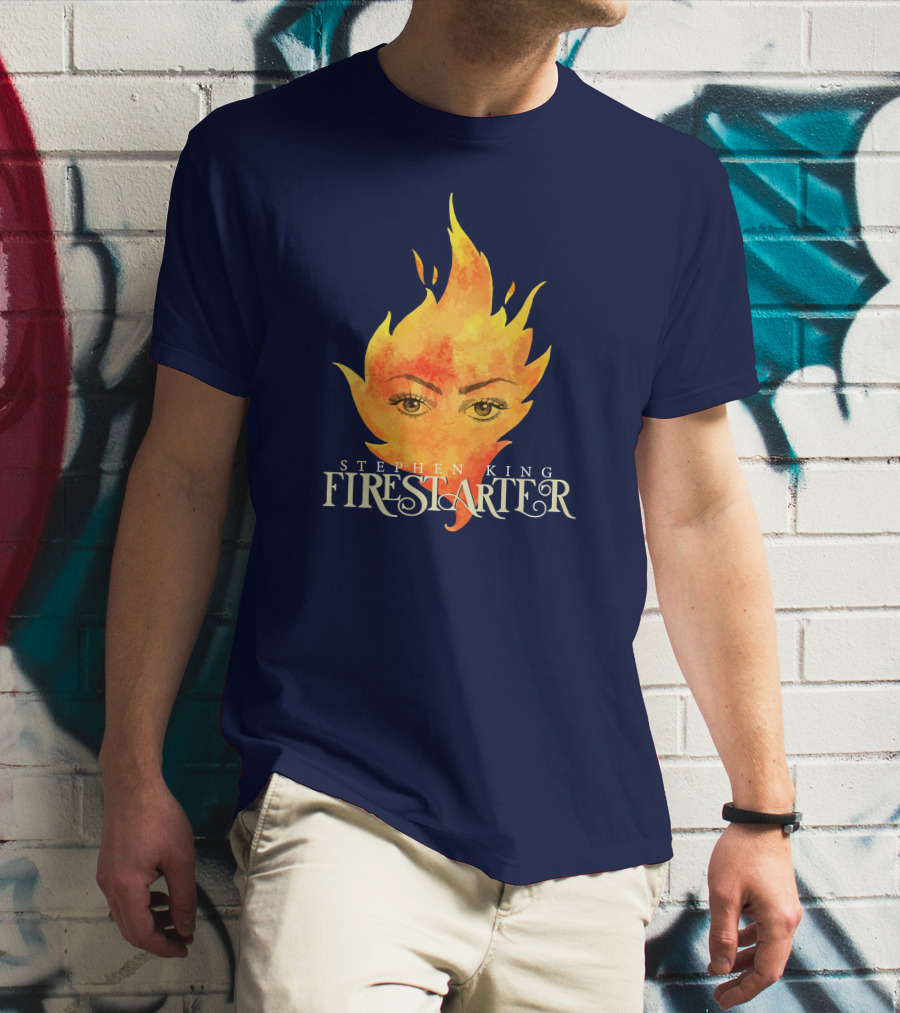 Stephen King Firestarter Fiery Eyes T-Shirt