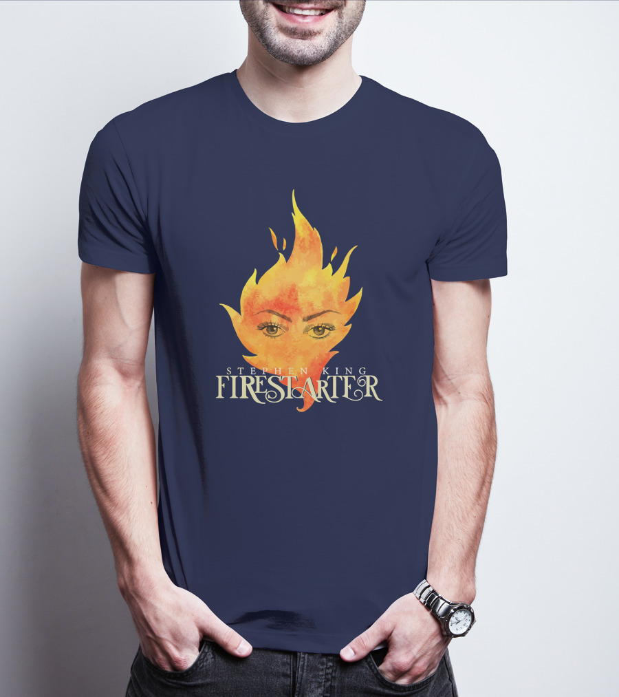 Stephen King Firestarter Fiery Eyes T-Shirt