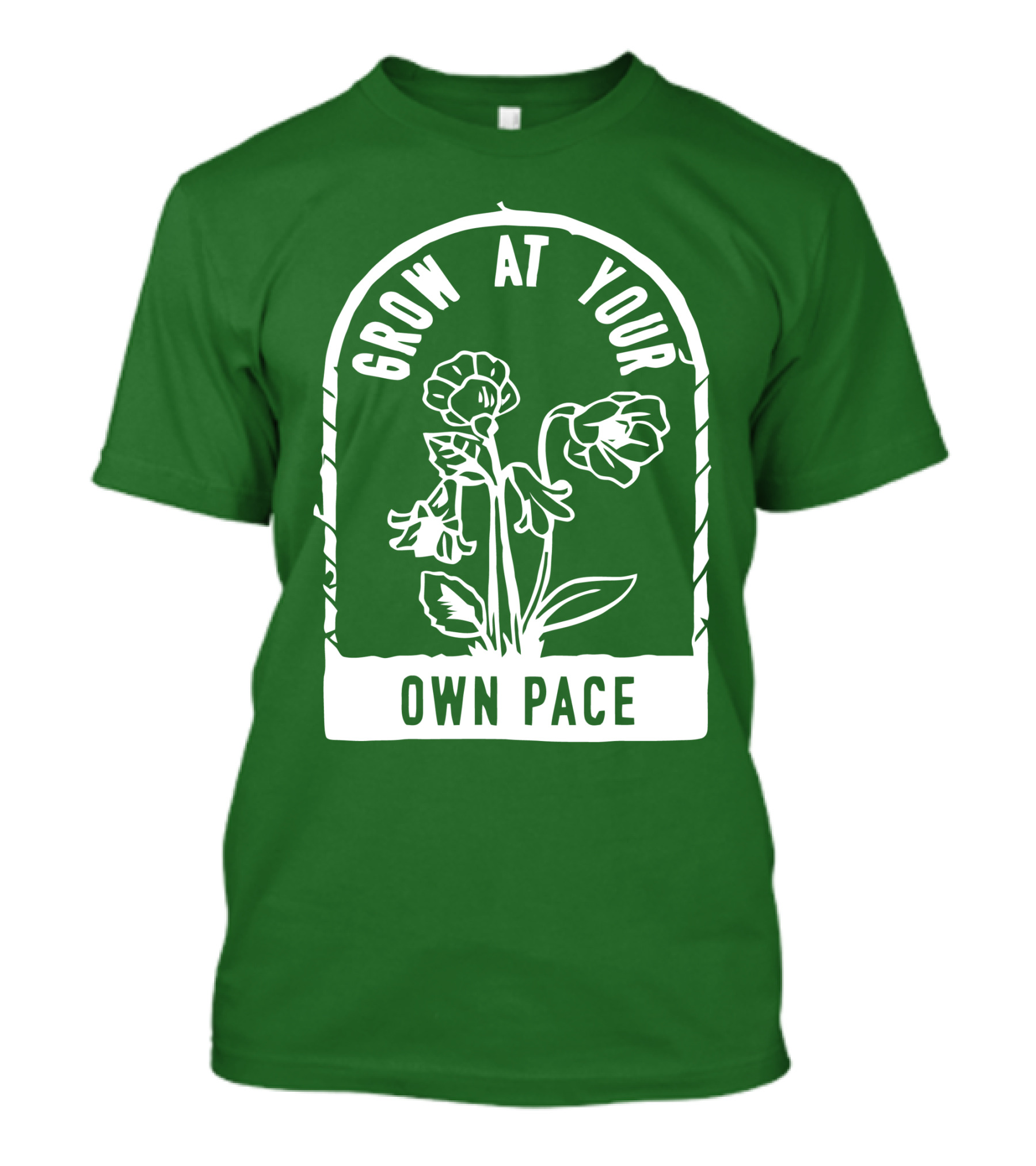 Grow At Your Own Pace Botanical Archway T-Shirt