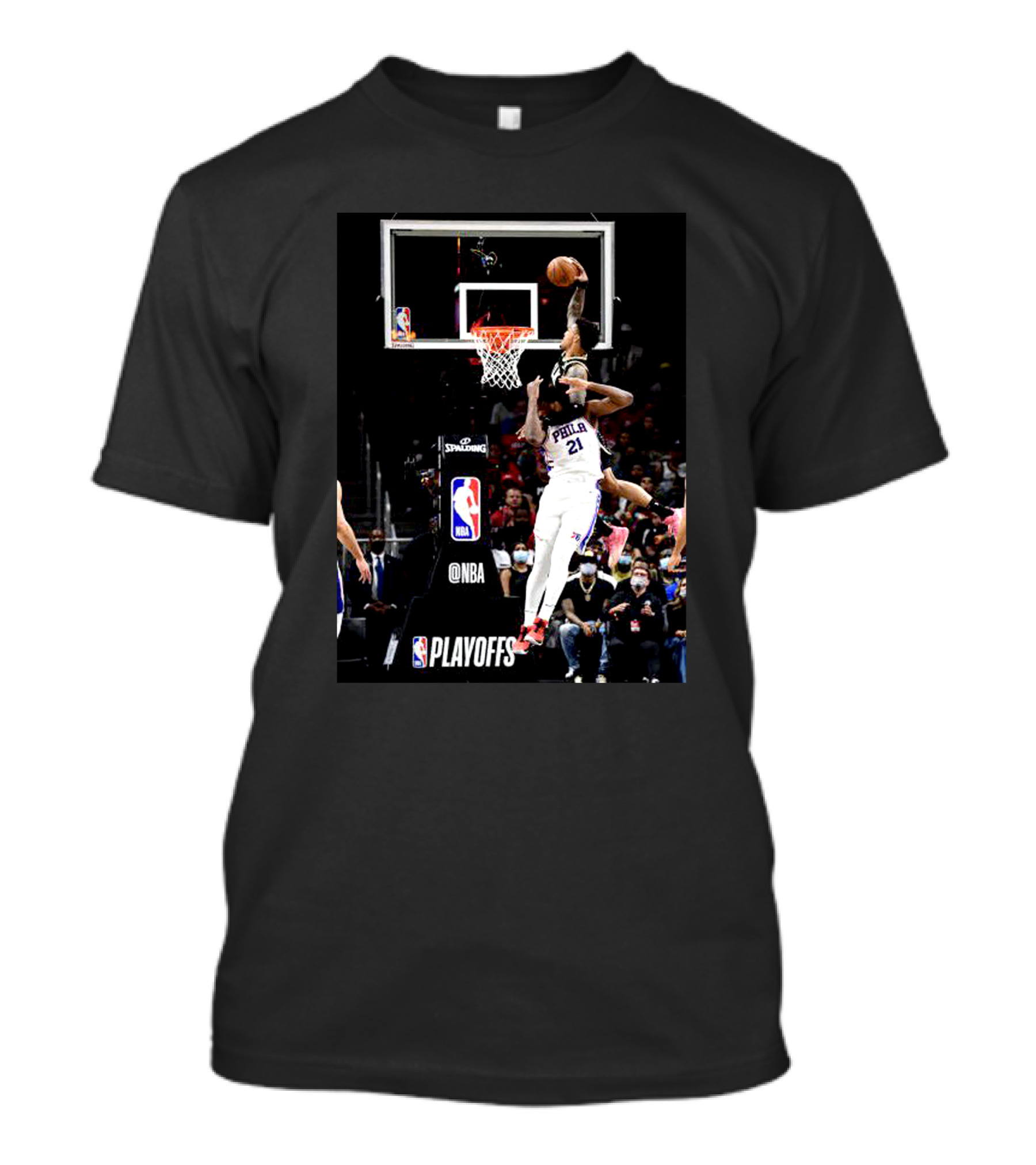 NBA Playoffs John Collins Dunk Against Philadelphia T-Shirt