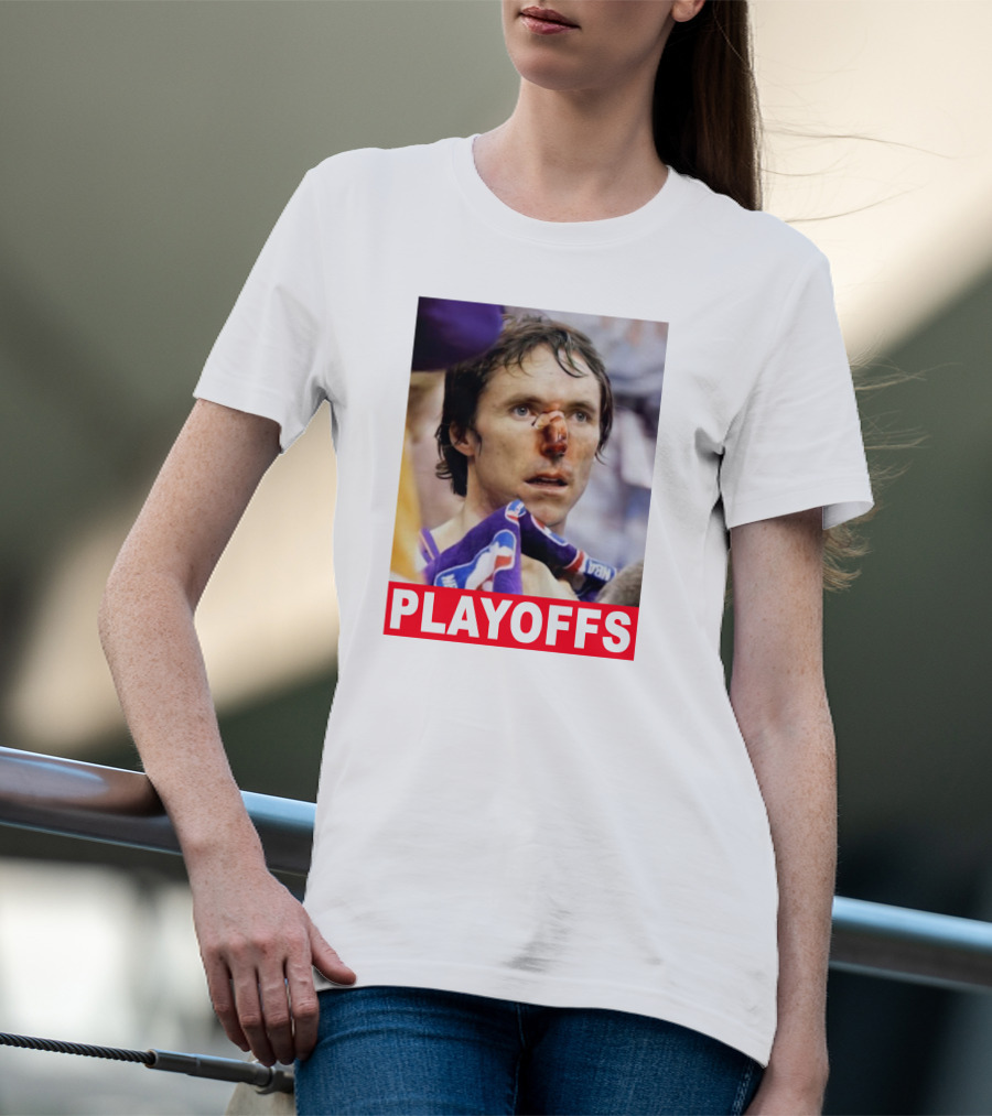 Steve Nash Playoffs Broken Nose T-Shirt