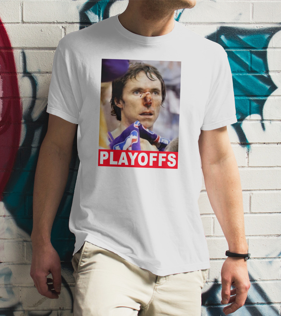 Steve Nash Playoffs Broken Nose T-Shirt
