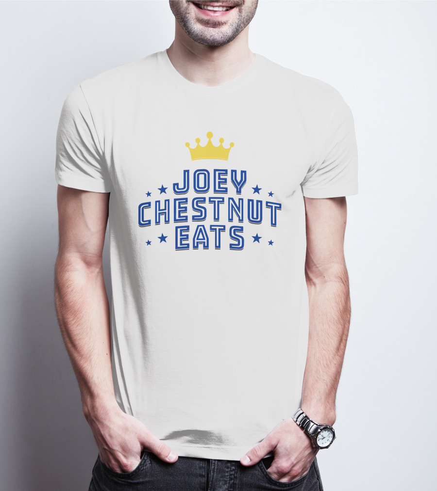 Joey Chestnut Eats Crown Stars T-Shirt