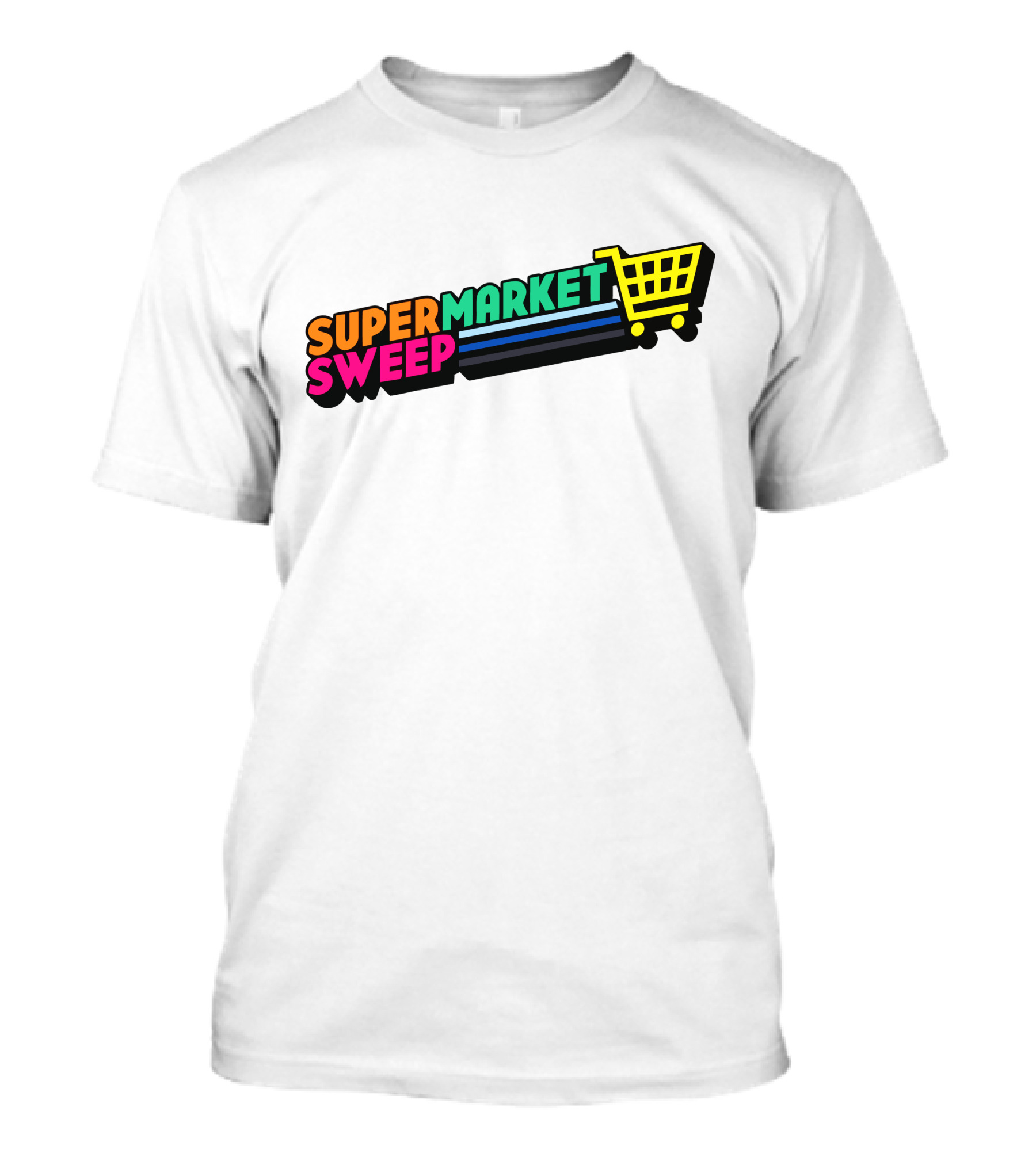 Supermarket Sweep Retro Shopping Cart T-Shirt