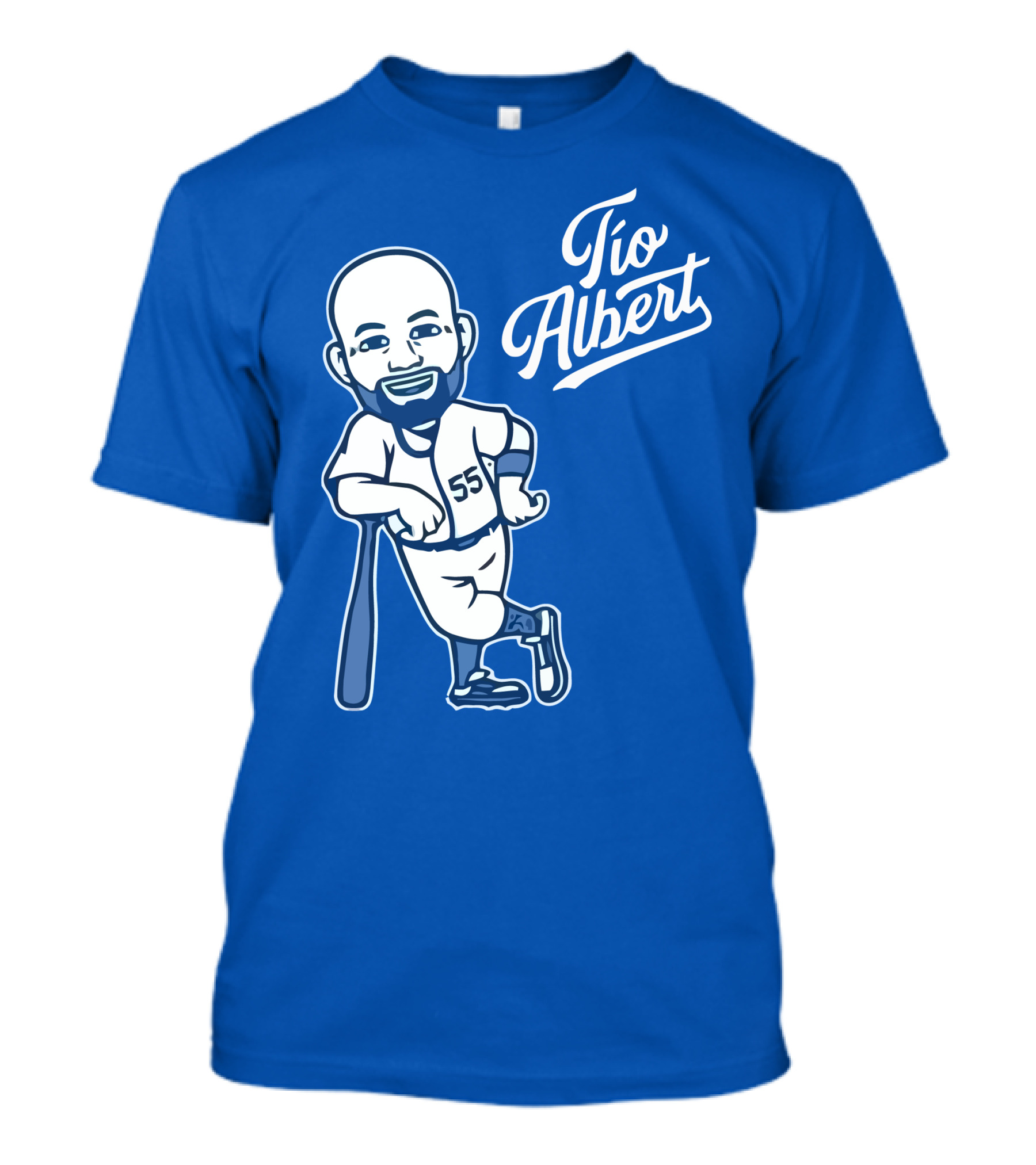 Tio Albert 55 Albert Pujols Los Angeles Dodgers T-Shirt