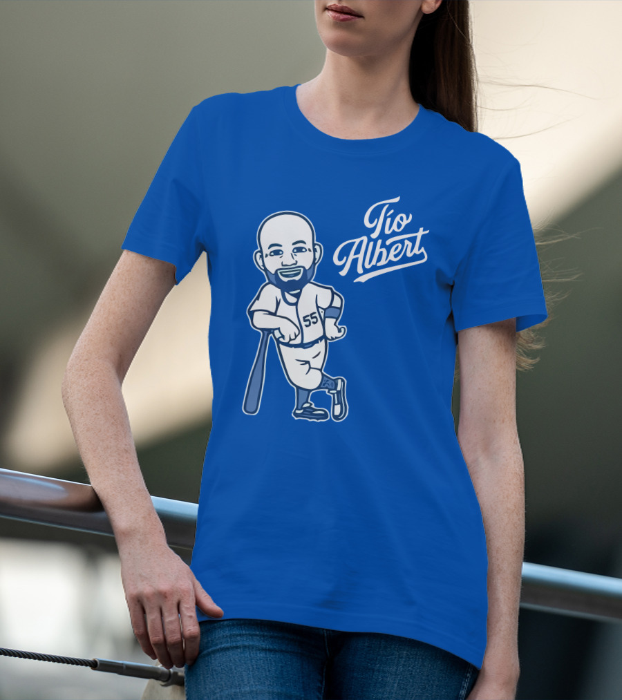 Tio Albert 55 Albert Pujols Los Angeles Dodgers T-Shirt