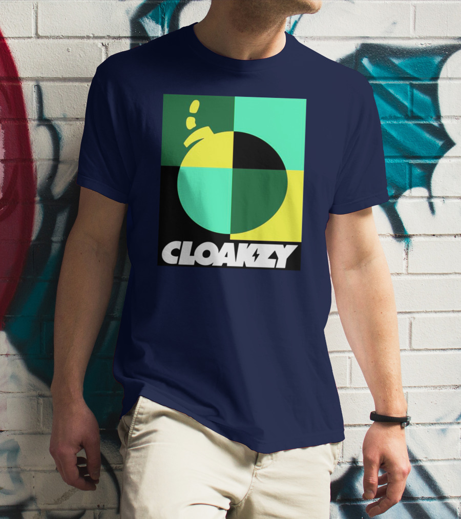 Cloakzy Quad Colors Bomb T-Shirt