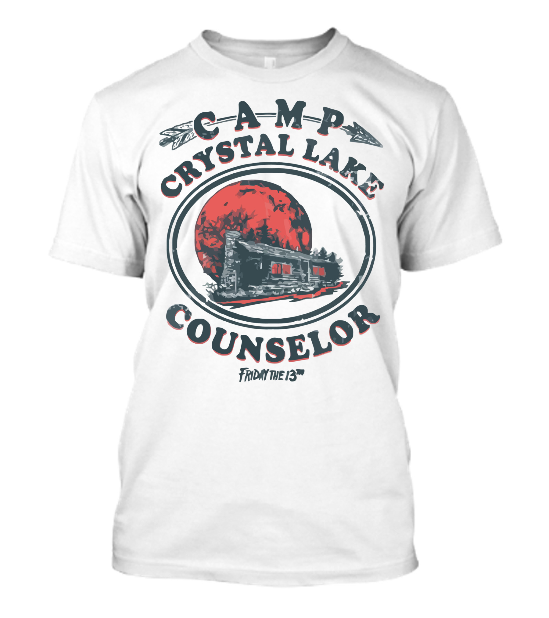 Camp Crystal Lake Counselor Friday The 13th T-Shirt