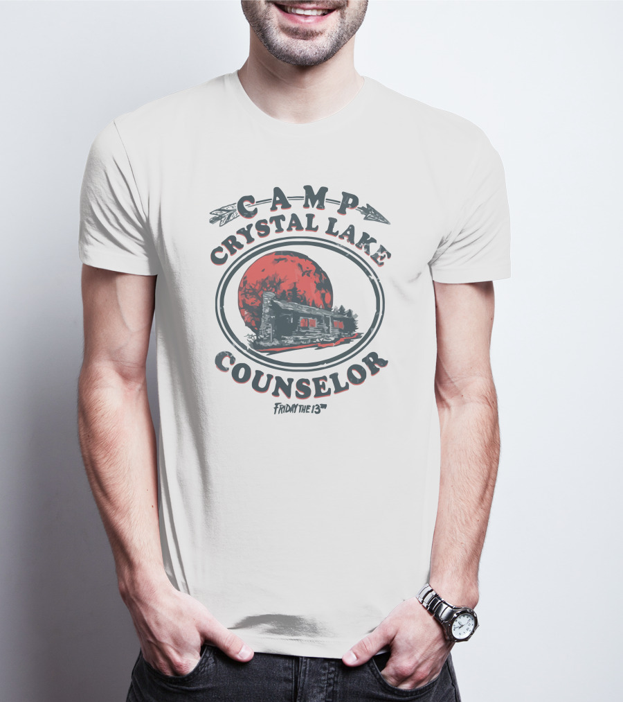 Camp Crystal Lake Counselor Friday The 13th T-Shirt