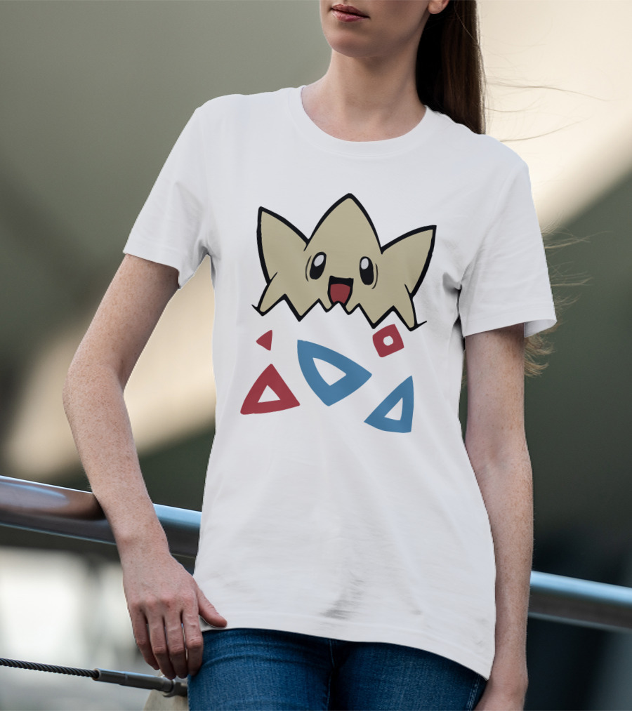 Togepi Pokemon Shop Triangles And Shapes T-Shirt