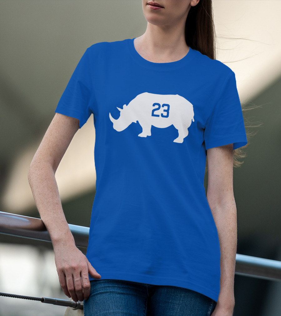 The Ryno 23 Obvious White Rhino T-Shirt