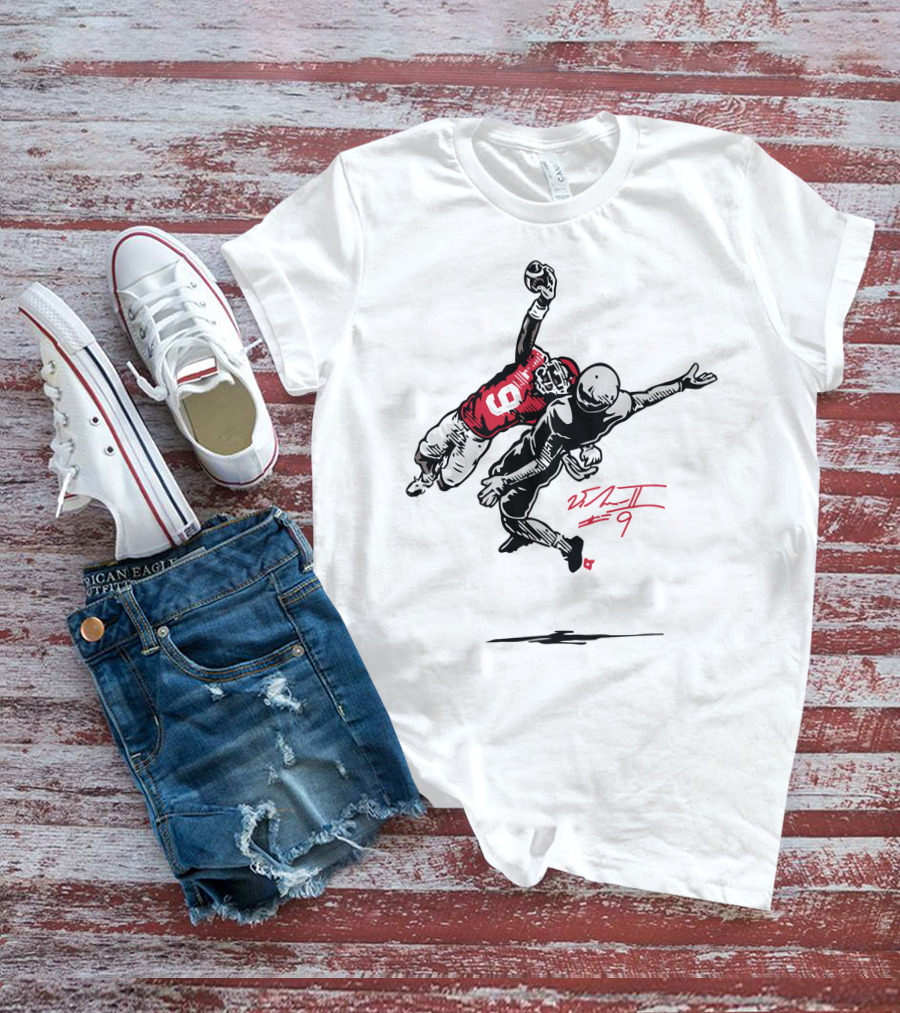 D J Graham The Pick Oklahoma Uniform Wittington #9 T-Shirt