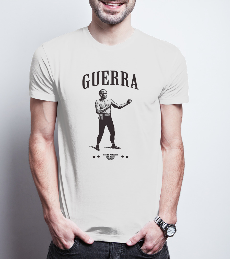 GUERRA United Kingdom Est. MMXIII Boxer T-Shirt