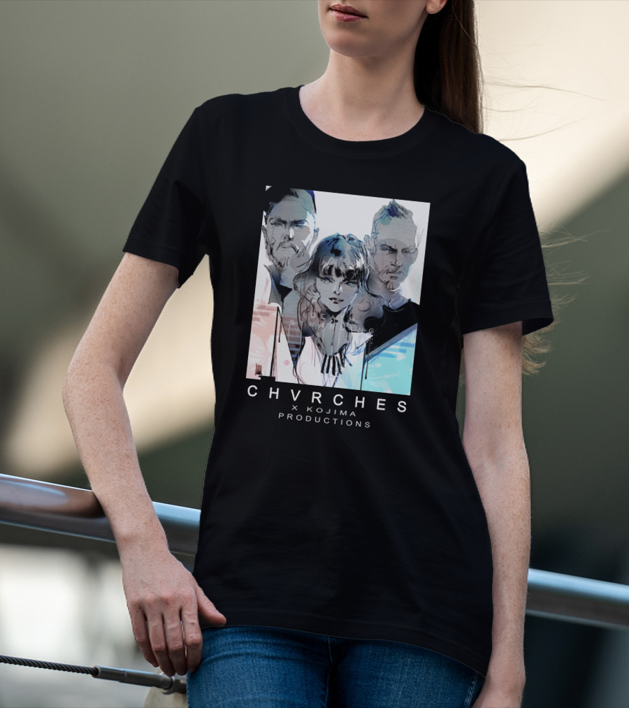 CHVRCHES X Kojima Productions Death Stranding Collaboration T-Shirt
