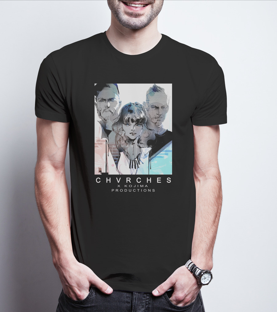 CHVRCHES X Kojima Productions Death Stranding Collaboration T-Shirt