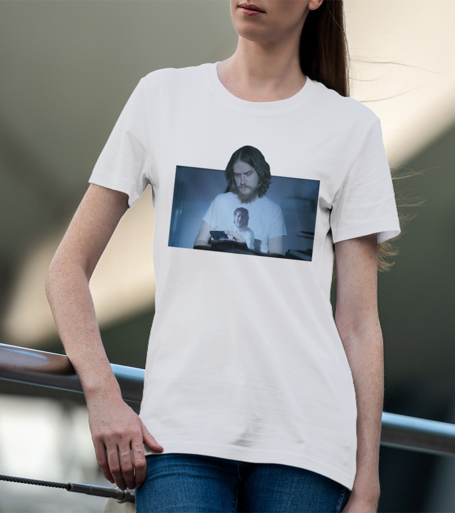 Projection Bo Burnhams White Shirt Digital Illumination T-Shirt