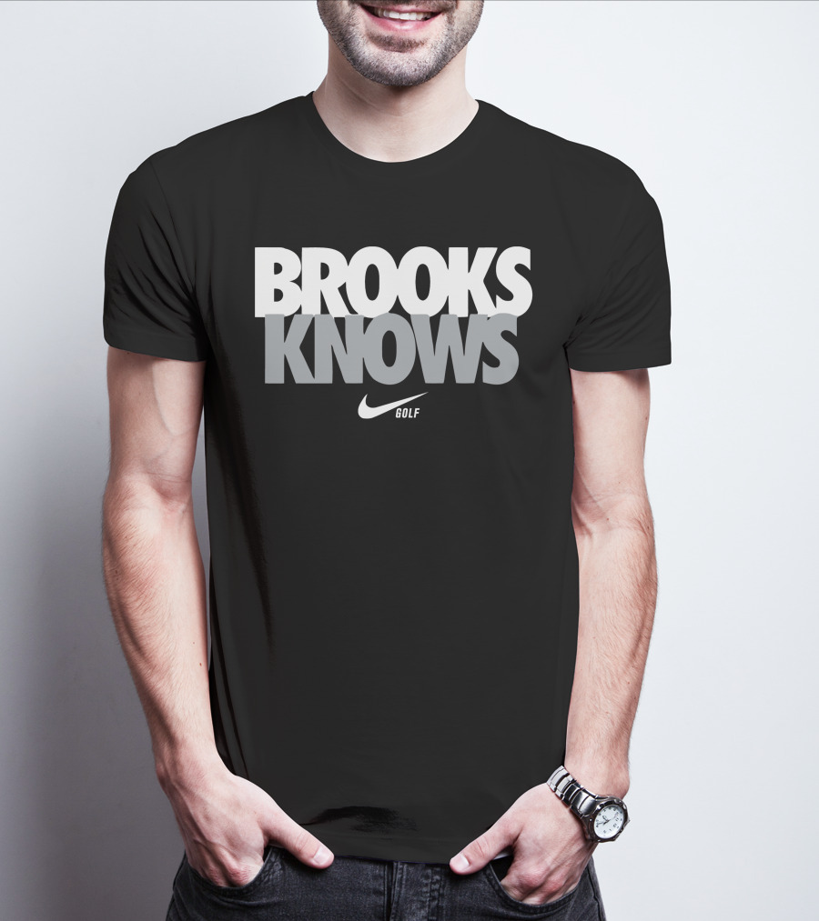 BROOKS KNOWS GOLF BROOKS KOEPKA T-Shirt