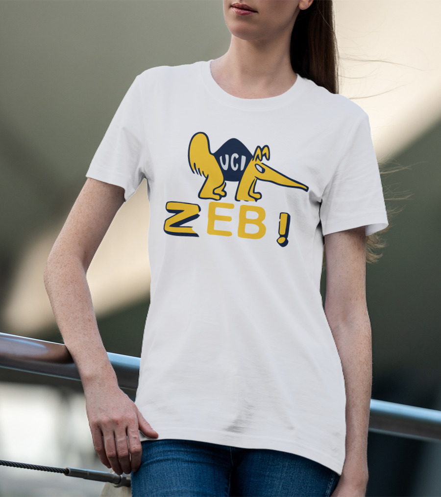 UCI Zeb Baseball Anteater T-Shirt