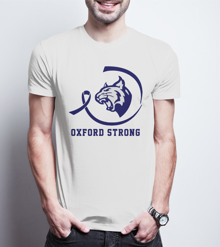 Oxford Strong Tate Myre Wildcats Ribbon T-Shirt