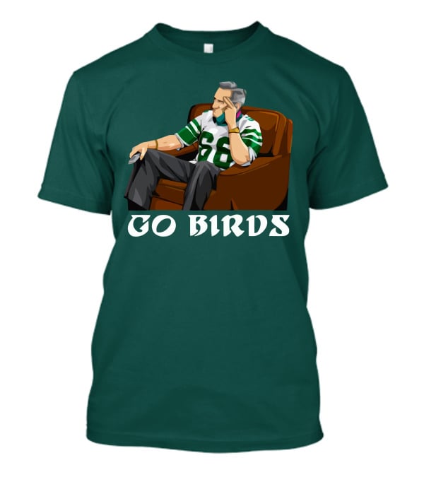 Go Birds Philadelphia Eagles Football 66 Jersey Fan T-Shirt