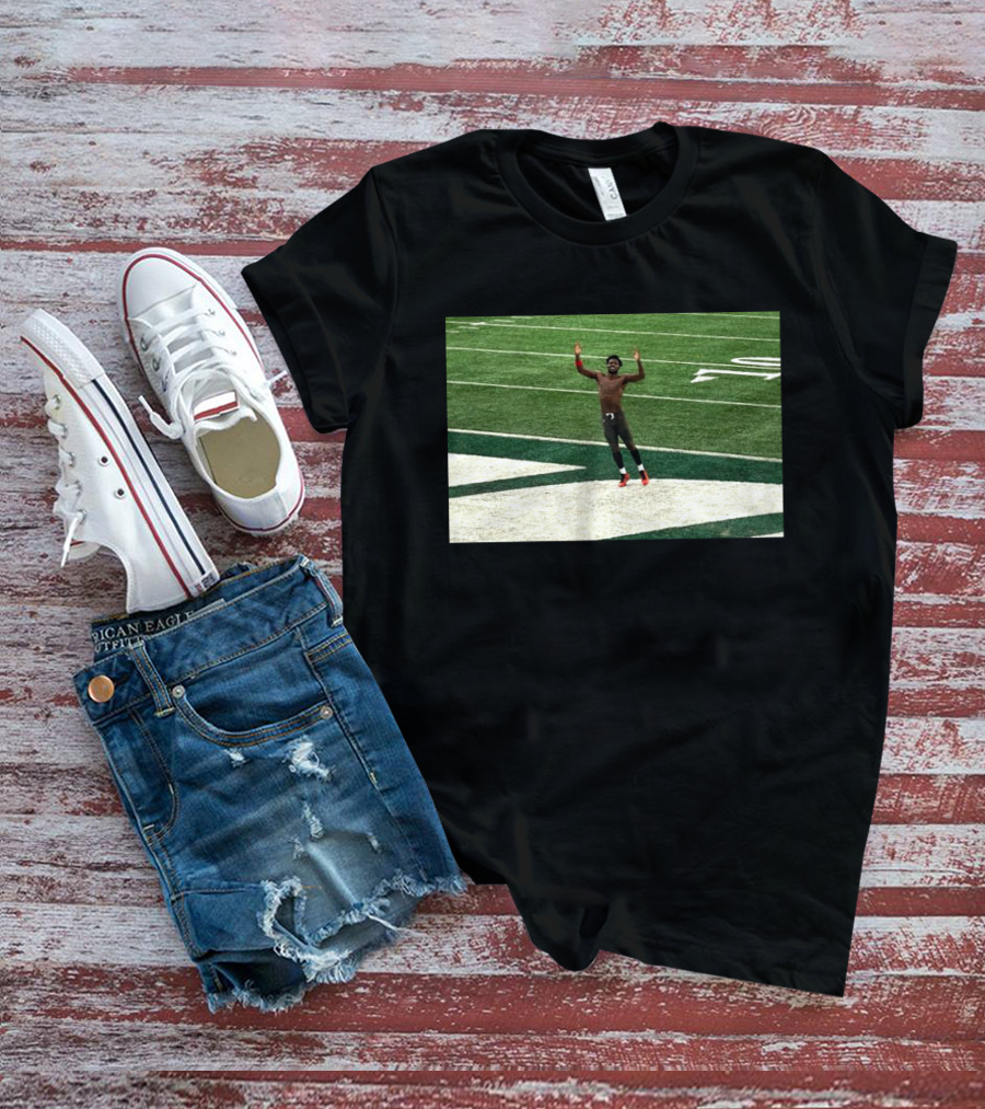 Antonio Brown Throws Takes Off End Zone Walk Off Victory Celebration NFL Game T-Shirt