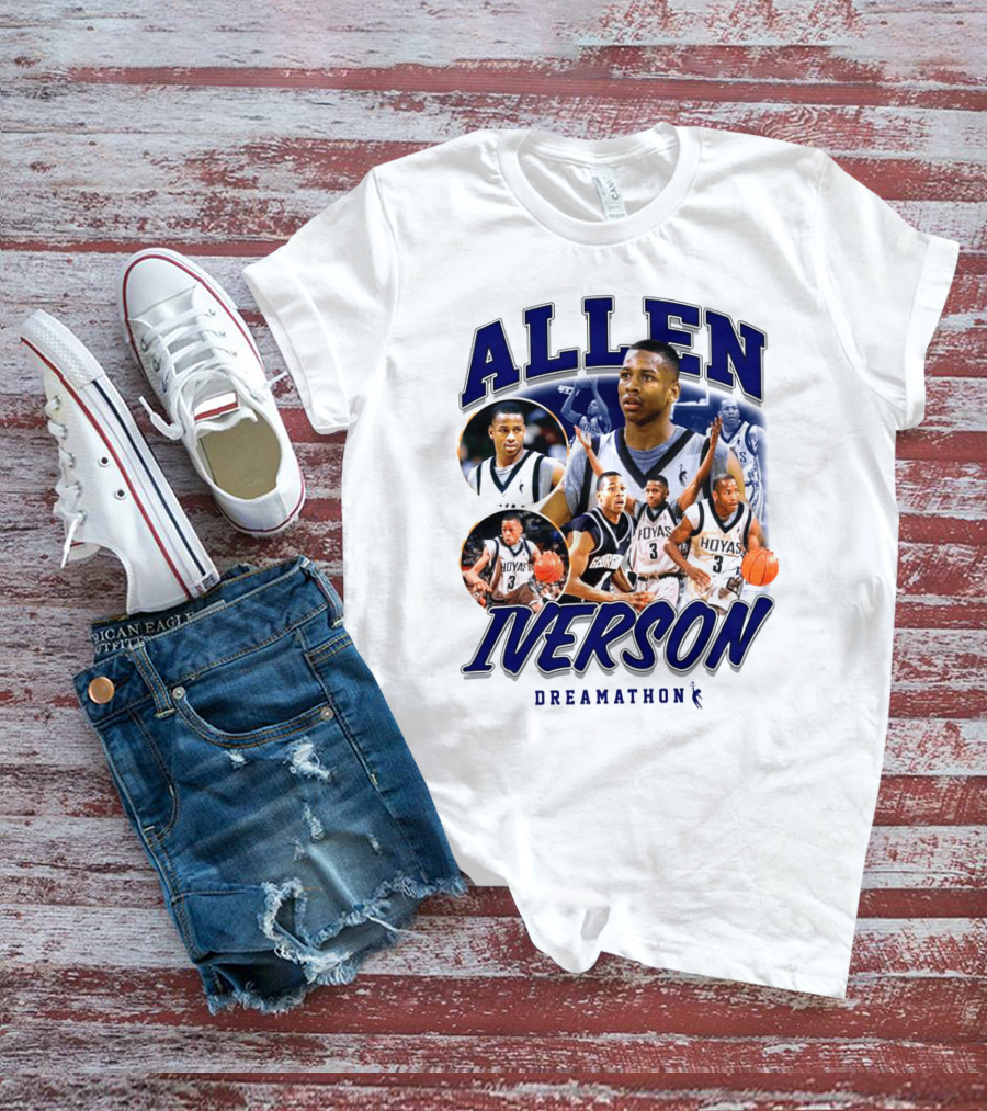 ALLEN IVERSON HOYAS DREAMATHON T-Shirt