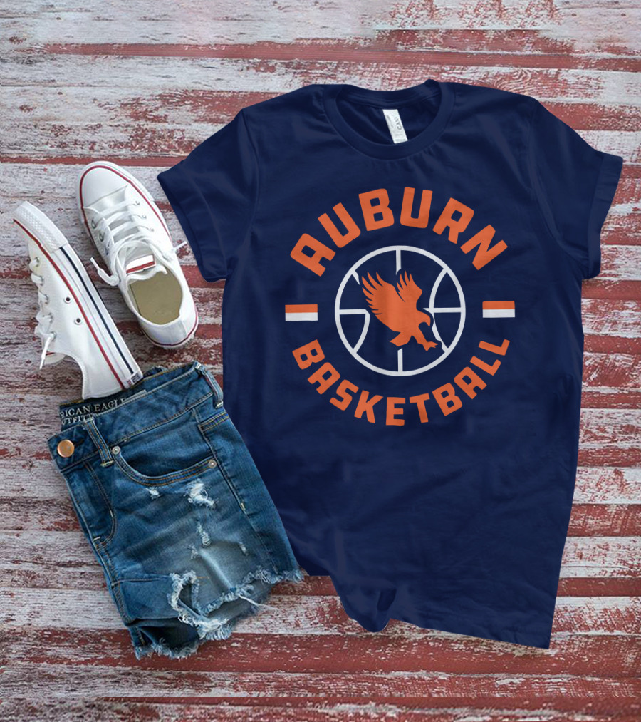 Auburn Basketball Eagle Hoop T-Shirt