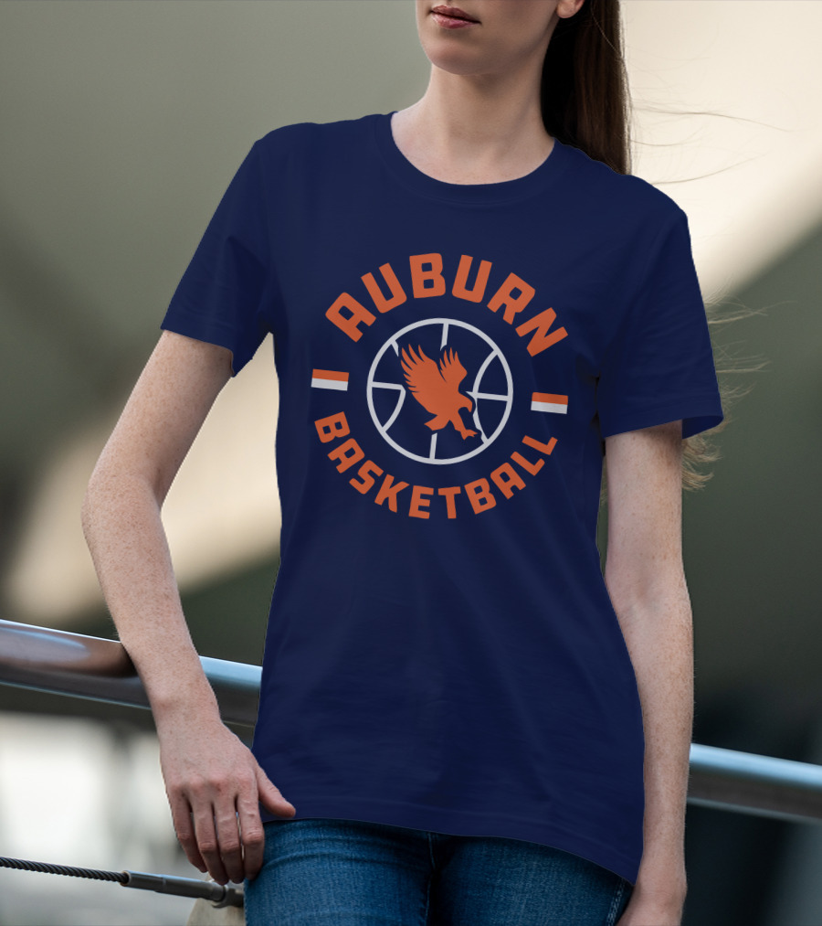 Auburn Basketball Eagle Hoop T-Shirt