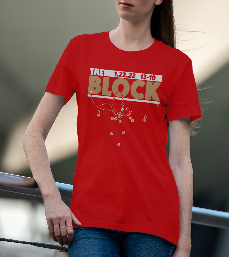 Block San Francisco 1.22.22 13-10 T-Shirt