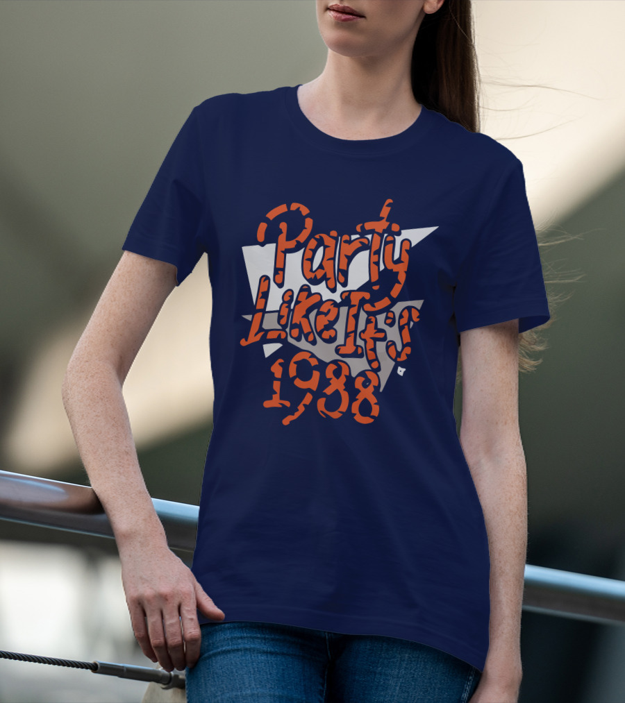 Cincinnati Party Like It's 1988 Retro Style Vintage T-Shirt