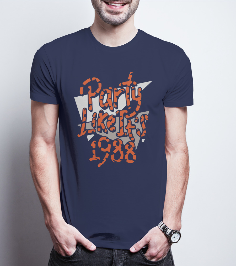 Cincinnati Party Like It's 1988 Retro Style Vintage T-Shirt