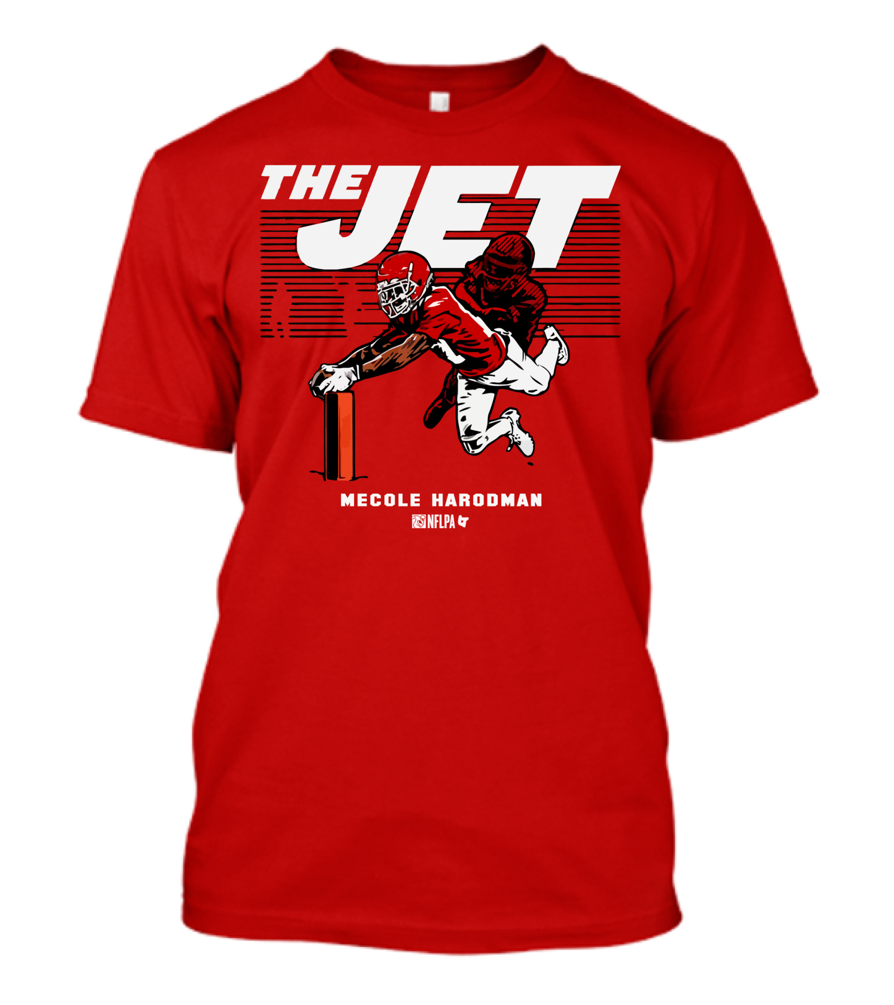 The Jet Mecole Hardman NFLPA T-Shirt