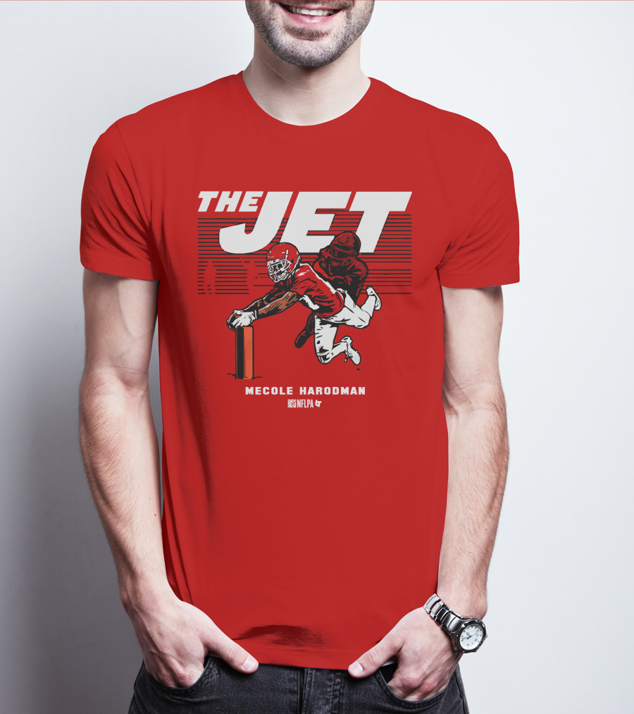 The Jet Mecole Hardman NFLPA T-Shirt