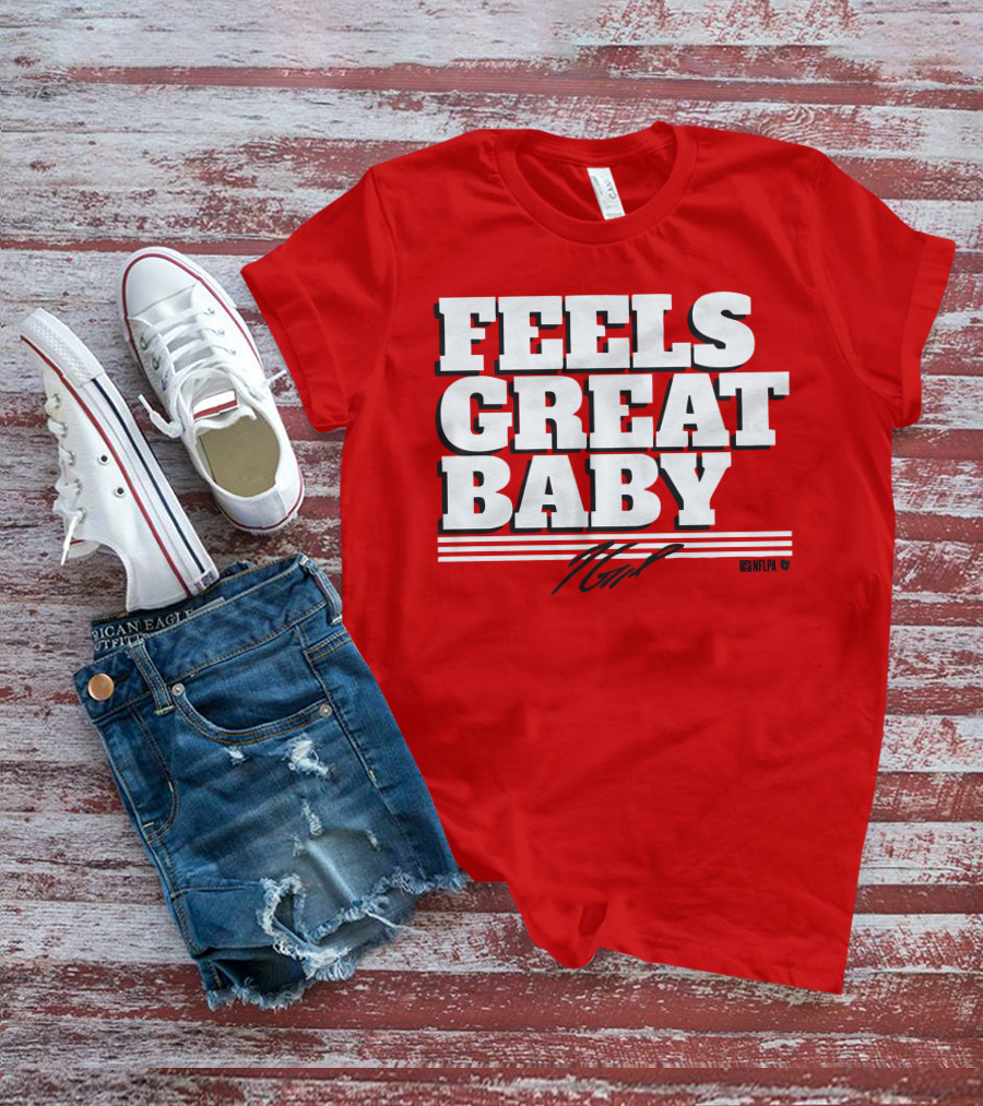 Jimmy Garoppolo Feels Great Baby NFLPA T-Shirt