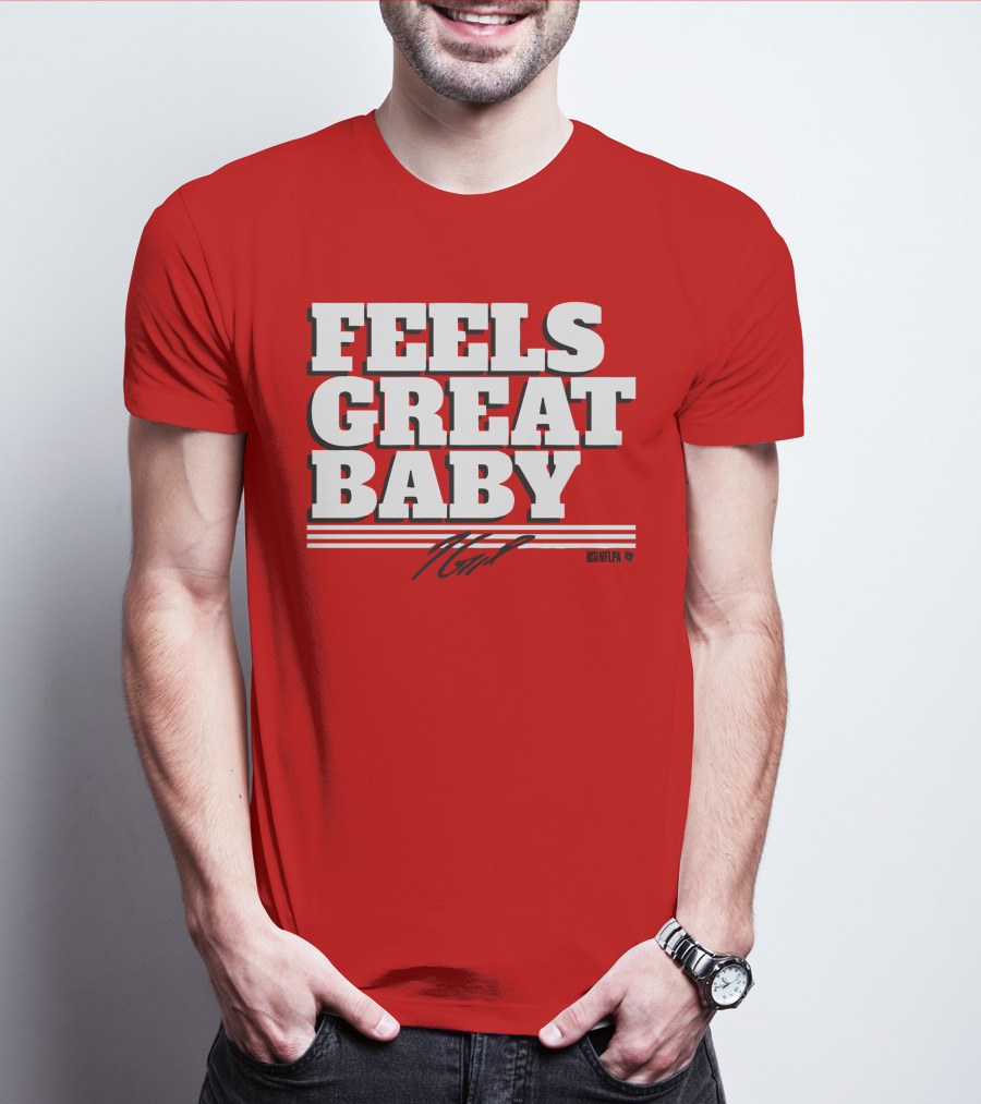 Jimmy Garoppolo Feels Great Baby NFLPA T-Shirt